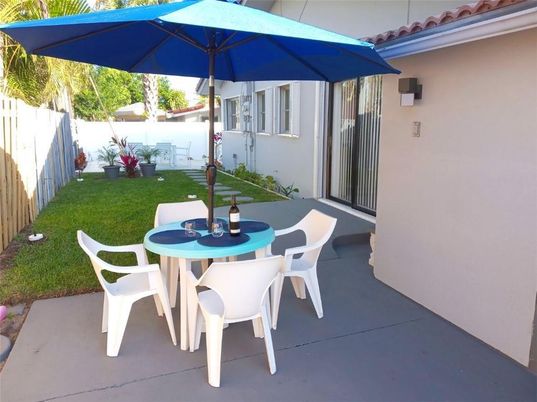 Backyard, Exterior