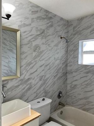 Bathroom, Interior, Marble Walls