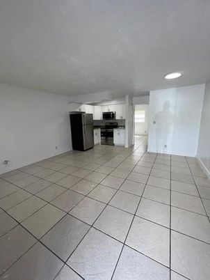 Empty room, Interior, Kitchen, Recessed Lighting