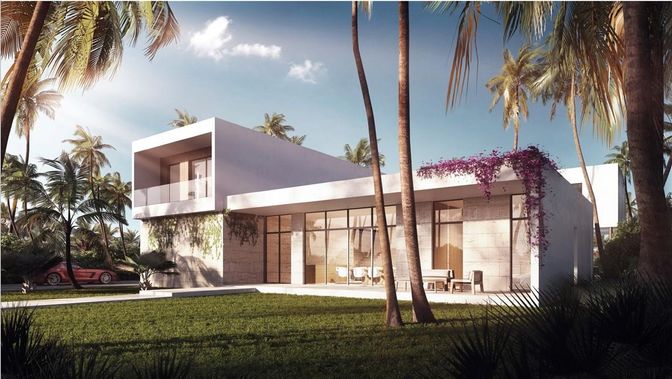 Backyard, Exterior, Facade, Modern