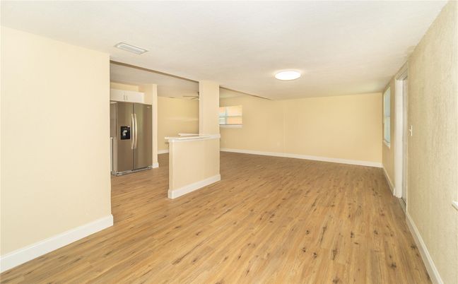 Empty room, Interior, Kitchen, Wood Texture Flooring