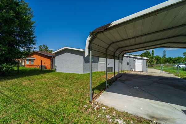 Backyard, Exterior