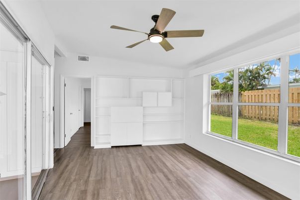 Empty room, Interior, Wood Texture Flooring