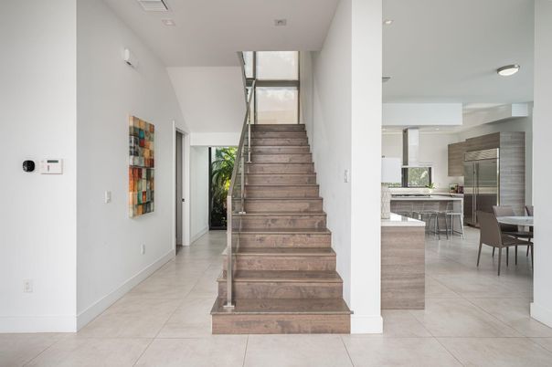Dining room, Interior, Recessed Lighting