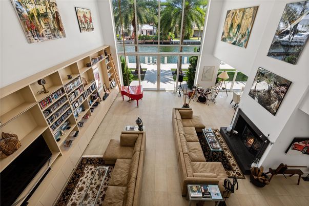 Fireplace, Interior, Living room, Water, Wood Texture Flooring