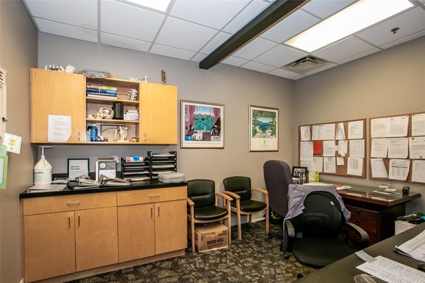Home Office, Interior, Wooden Beams