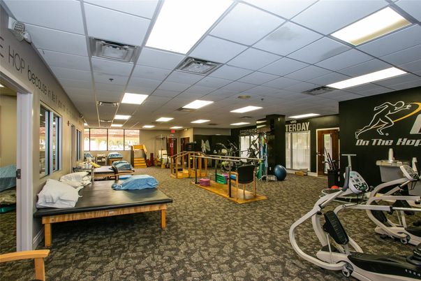 Fitness Equipment, Interior, Recessed Lighting
