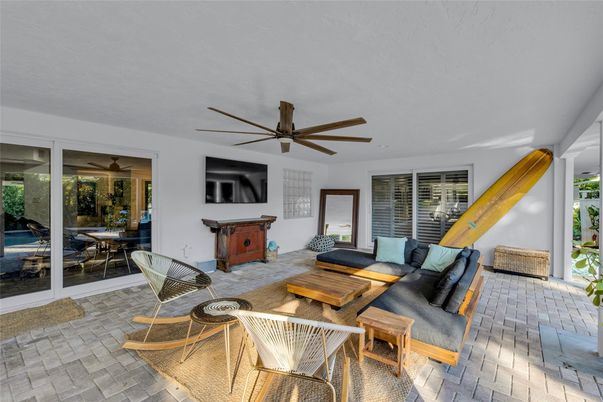 Exterior, Living room