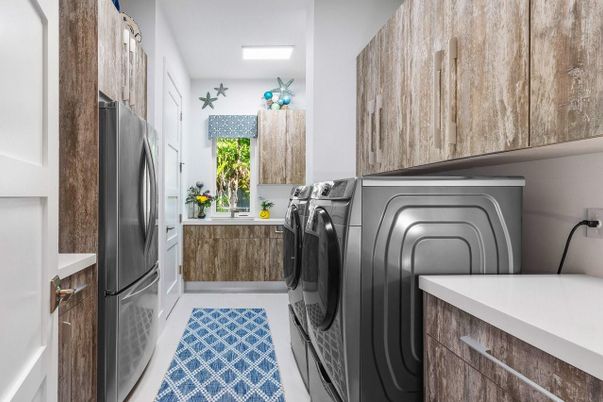 Interior, Recessed Lighting, Washer