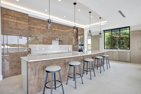 Interior, Kitchen, Pendant Lights, Recessed Lighting