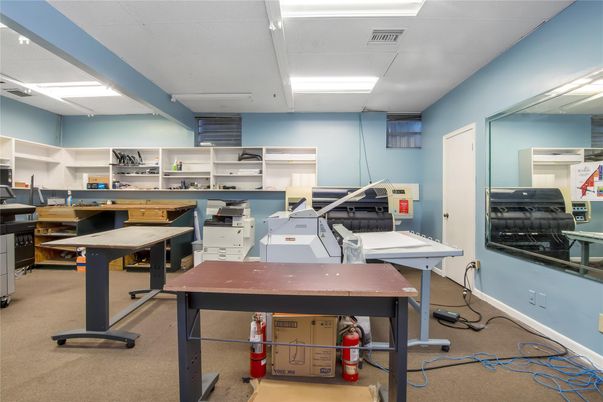 Home Office, Interior, Recessed Lighting