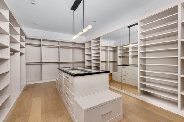 Interior, Pendant Lights, Walk-in Closets, Wood Texture Flooring