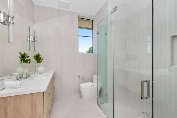 Bathroom, Glass Shower, Interior