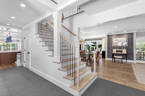 Interior, Pendant Lights, Recessed Lighting, Wood Texture Flooring