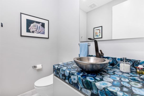 Bathroom, Interior, Tile Countertops