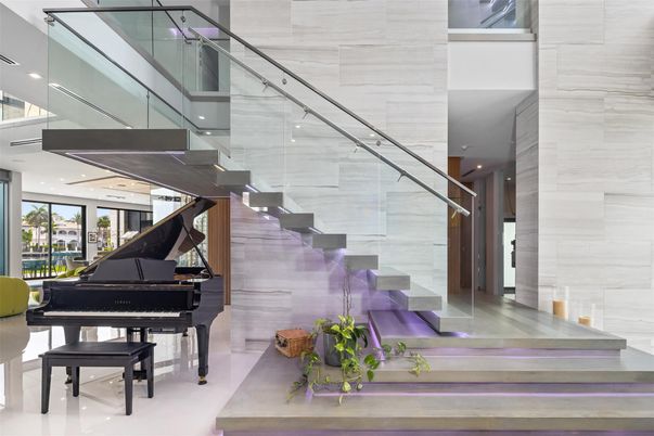 Interior, Piano, Recessed Lighting