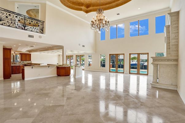 Chandelier, Interior, Recessed Lighting