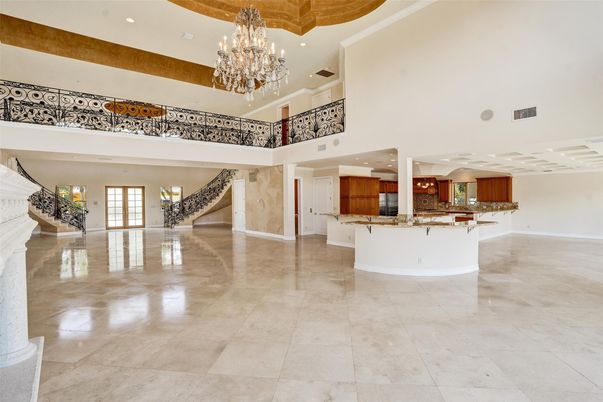 Chandelier, Interior, Kitchen, Recessed Lighting