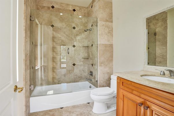 Bathroom, Glass Shower, Interior