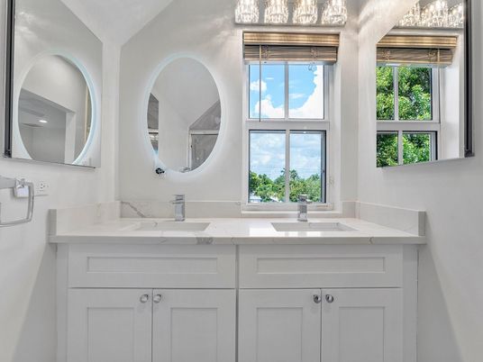 Bathroom, Dual Sink Vanities, Interior