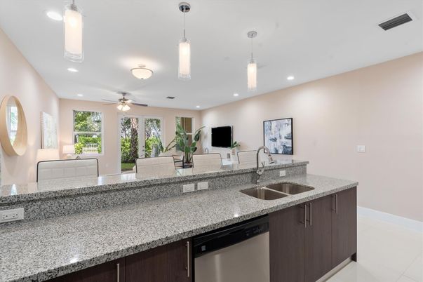 Interior, Kitchen, Pendant Lights, Recessed Lighting