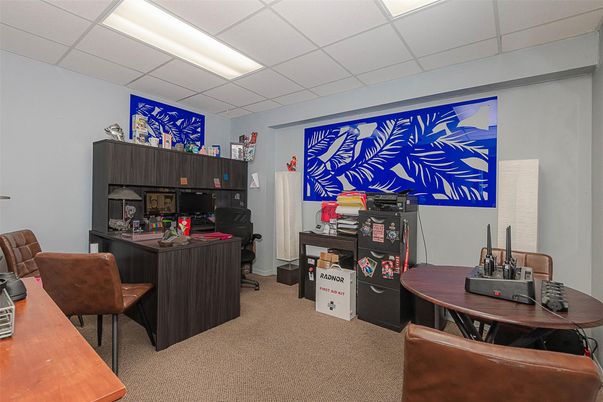 Home Office, Interior, Recessed Lighting