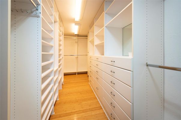 Interior, Walk-in Closets, Wood Texture Flooring