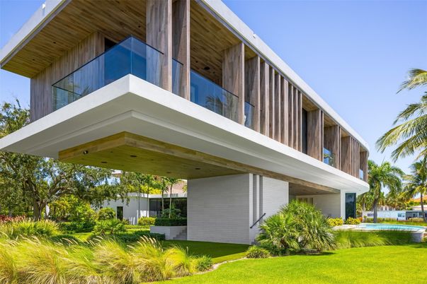 Backyard, Exterior, Facade, Pool, None