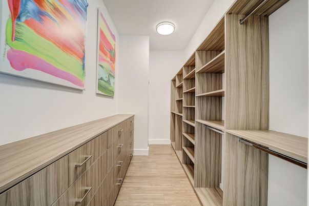 Interior, Walk-in Closets, Wood Texture Flooring