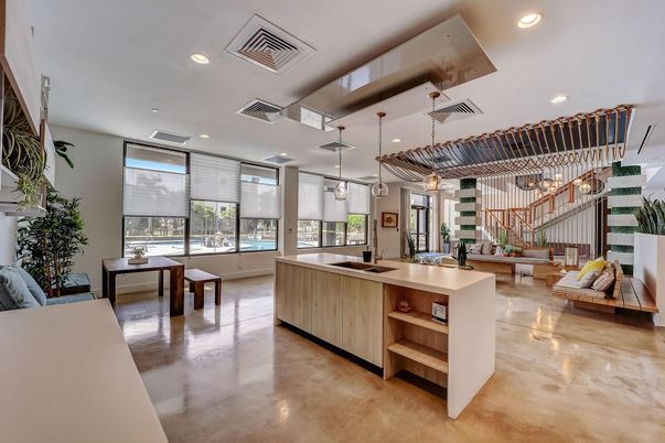 Interior, Kitchen, Living room, Pendant Lights, Recessed Lighting