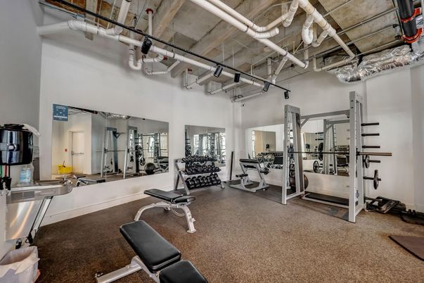 Fitness Equipment, Gym, Interior