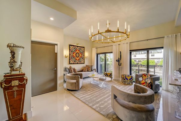 Chandelier, Interior, Living room, Recessed Lighting