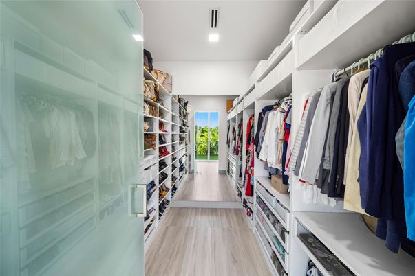 Interior, Recessed Lighting, Walk-in Closets, Wood Texture Flooring