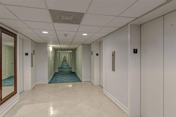Elevator, Interior, Recessed Lighting