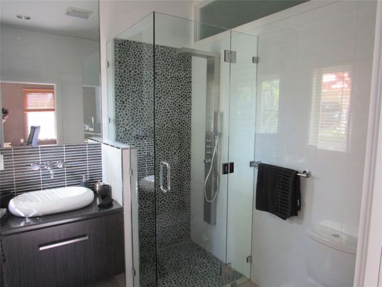 Bathroom, Glass Shower, Interior