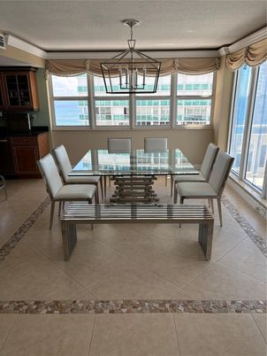 Dining room, Interior, Pendant Lights