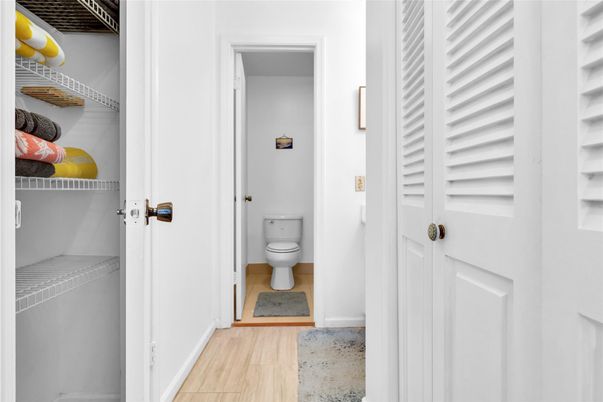 Bathroom, Interior, Wood Texture Flooring
