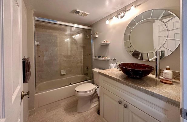 Bathroom, Glass Shower, Interior, Tile Countertops