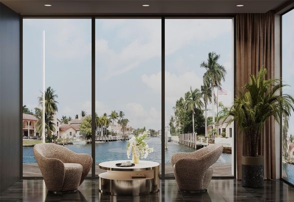 Interior, Recessed Lighting, Water