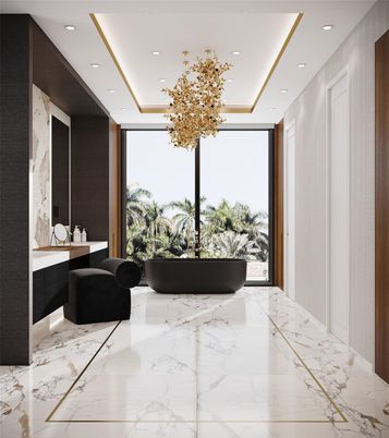 Interior, Marble, Pendant Lights, Recessed Lighting