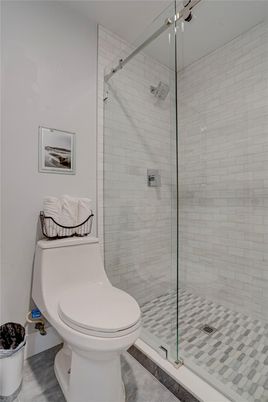Bathroom, Glass Shower, Interior