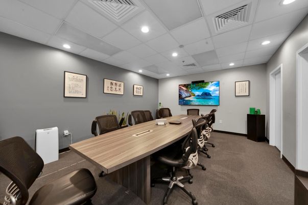 Home Office, Interior, Recessed Lighting