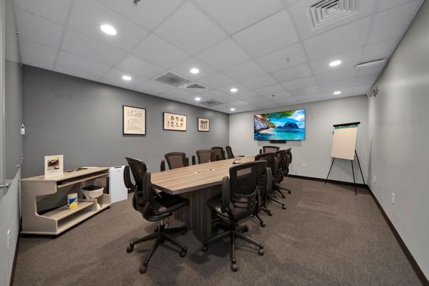 Home Office, Interior, Recessed Lighting