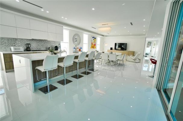 Dining room, Interior, Kitchen, Pendant Lights, Recessed Lighting