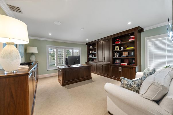 Home Office, Interior, Living room, Recessed Lighting