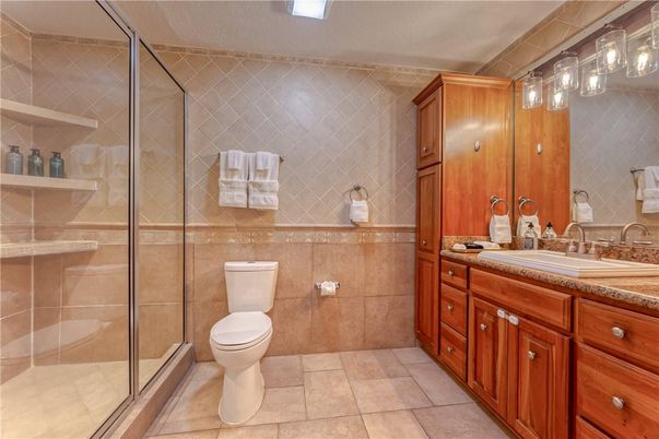 Bathroom, Glass Shower, Interior