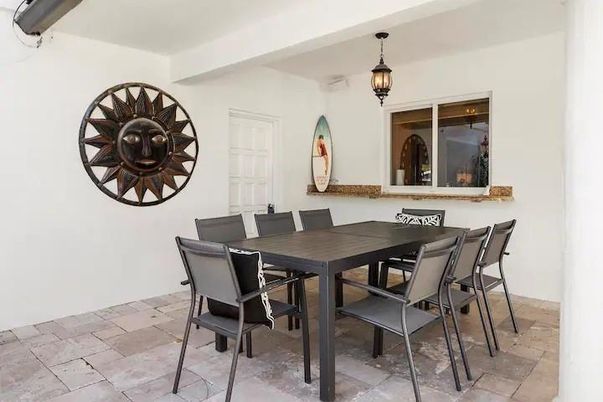 Dining room, Interior, Pendant Lights