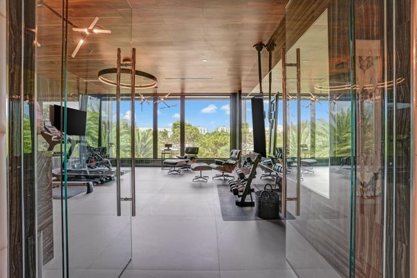 Fitness Equipment, Interior, Recessed Lighting