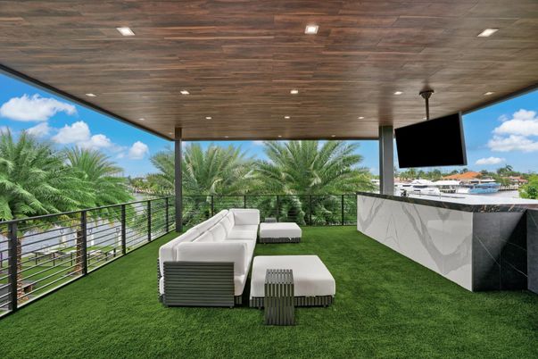 Backyard, Exterior, Recessed Lighting