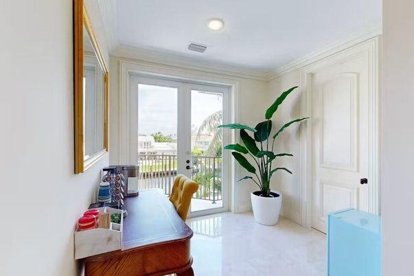 Home Office, Interior, Recessed Lighting